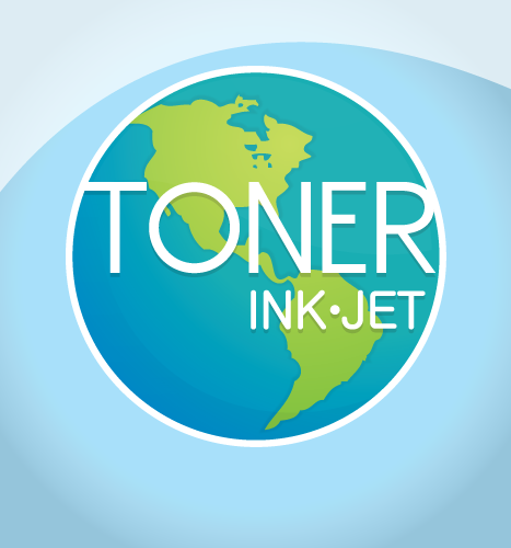 Logo Design, Illustration: Toner Ink Jet Globe Logo