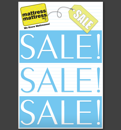 Print, Illustration: Sale, Sale, Sale Sale Sign