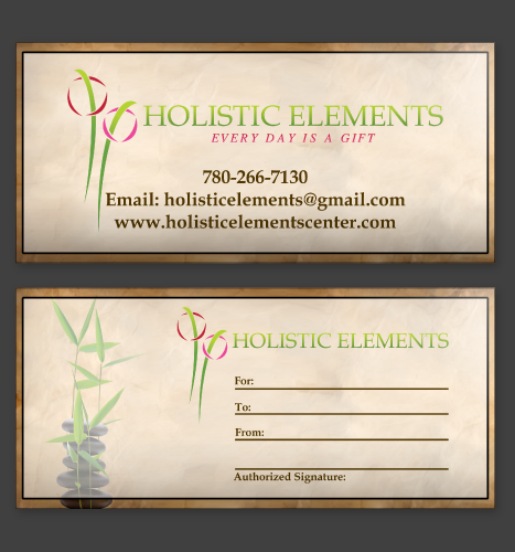 Photography, Print, Illustration, Vector Illustration: Holistic Elements Flyer Redo