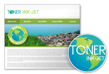 Toner Ink Jet | Company Logos, Web design, Business Card, Flyer and Signs.