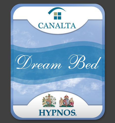Print, Photo Manipulation, Illustration: Dream Bed Label.